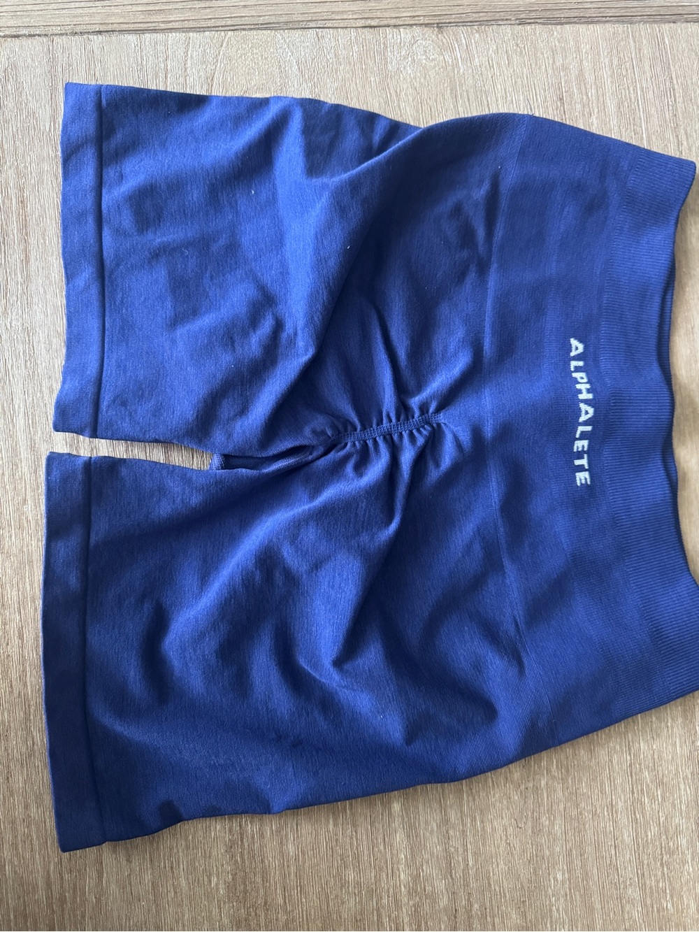Alphalete Deep Blue Seamless Shorts